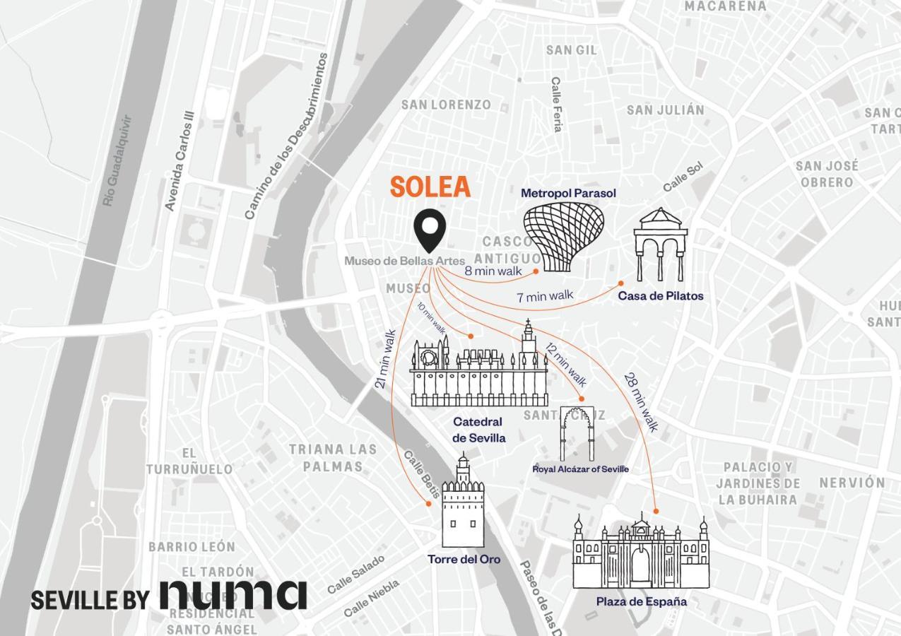 Numa Seville Solea Екстер'єр фото